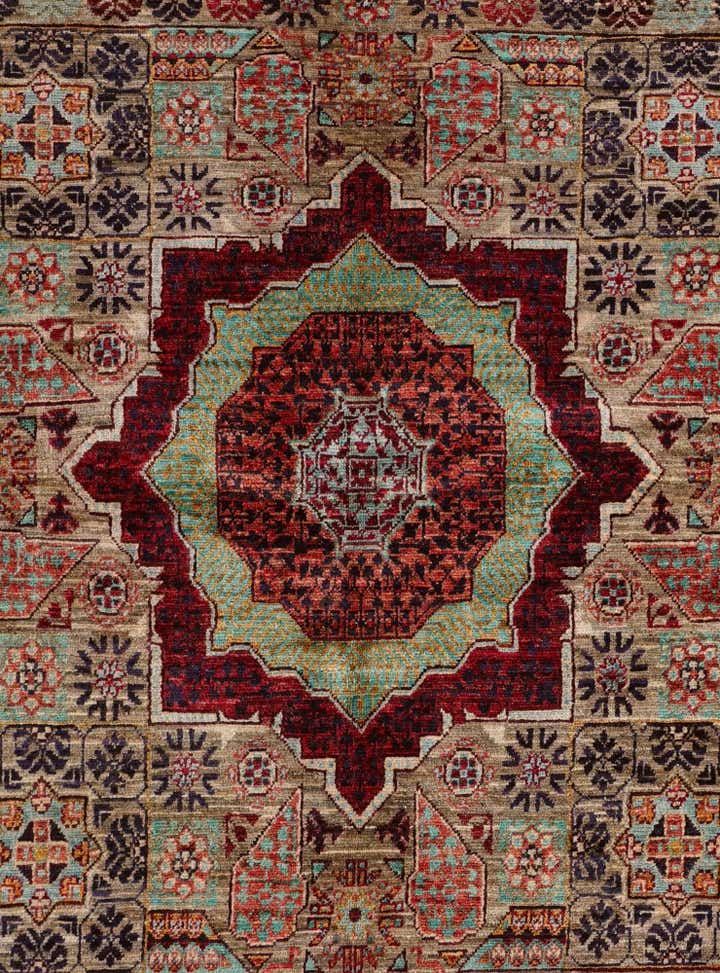 5' 5 x 8' 1 Hand Knotted Mamluk Ziegler Rug