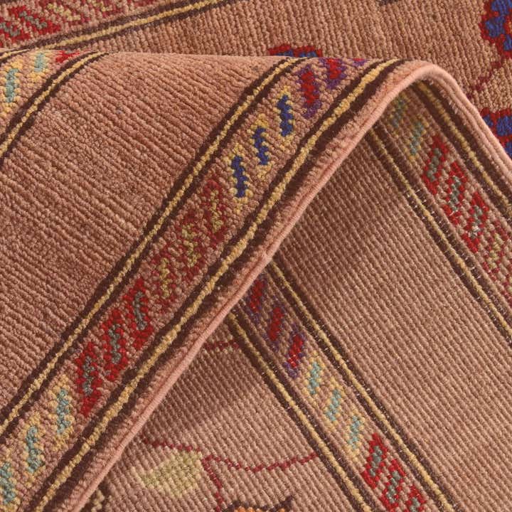 2' 9 x 10' 3 Hand Knotted Kazak Runner Rug