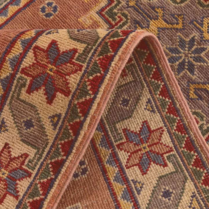 2' 8 x 7' 8 Hand Knotted Kazak Runner Rug