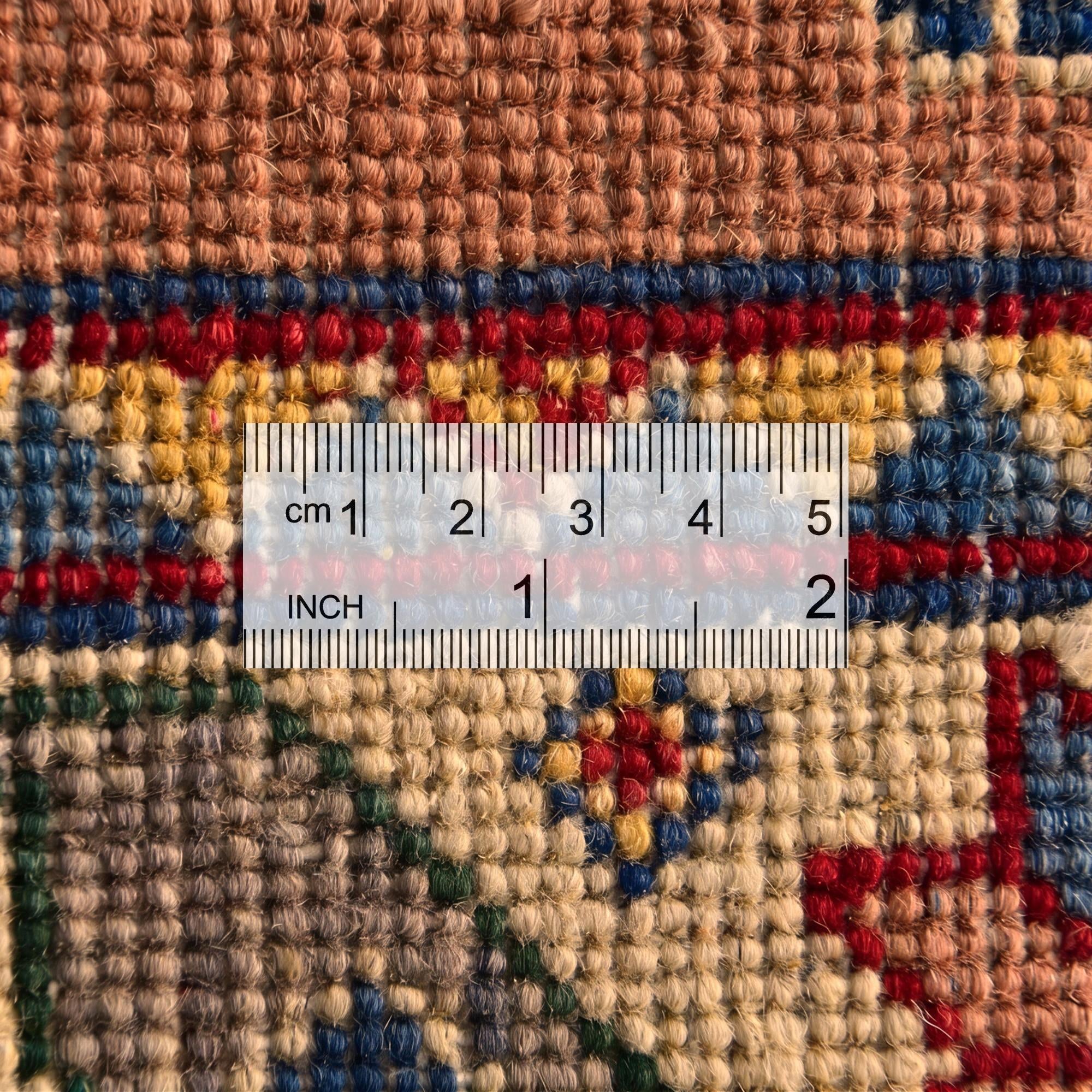 2' 8 x 7' 8 Hand Knotted Kazak Runner Rug
