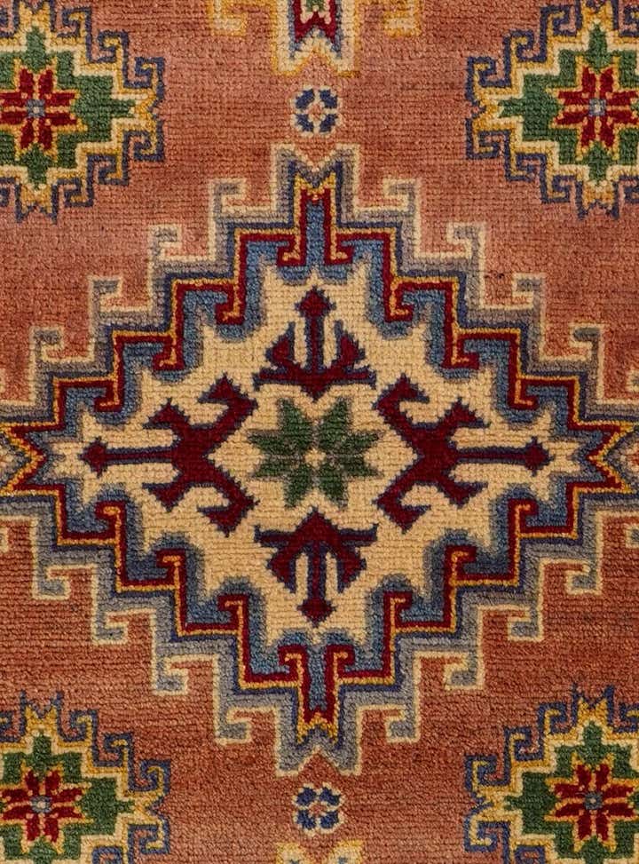 2' 8 x 7' 8 Hand Knotted Kazak Runner Rug