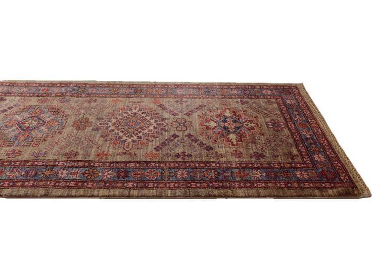 Detail image of 2' 9 x 9' 10 Hand Knotted Kazak Runner Rug