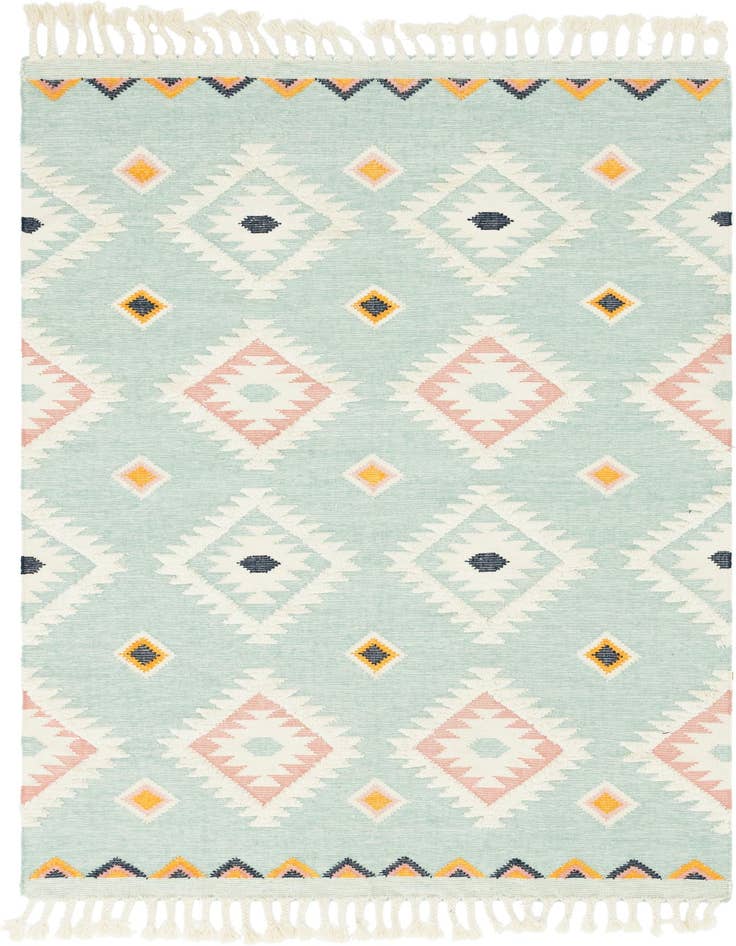 Detail image of 8' x 10' Hand Woven Arizona Wool Rug