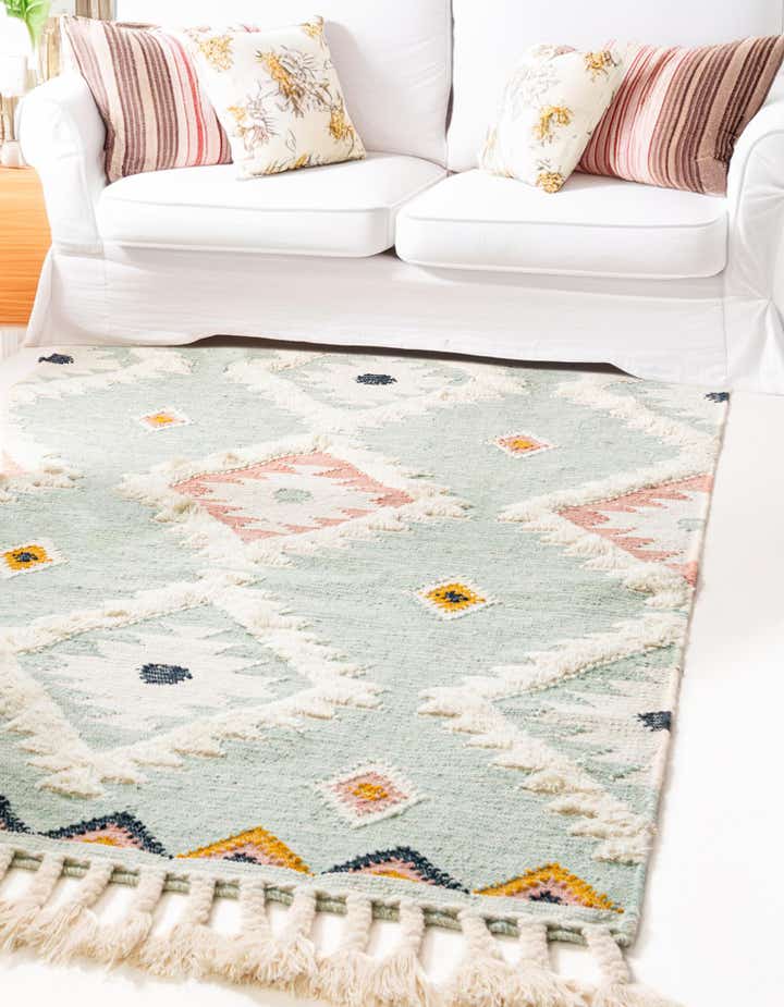 10' x 13' 1 Hand Woven Arizona Wool Rug