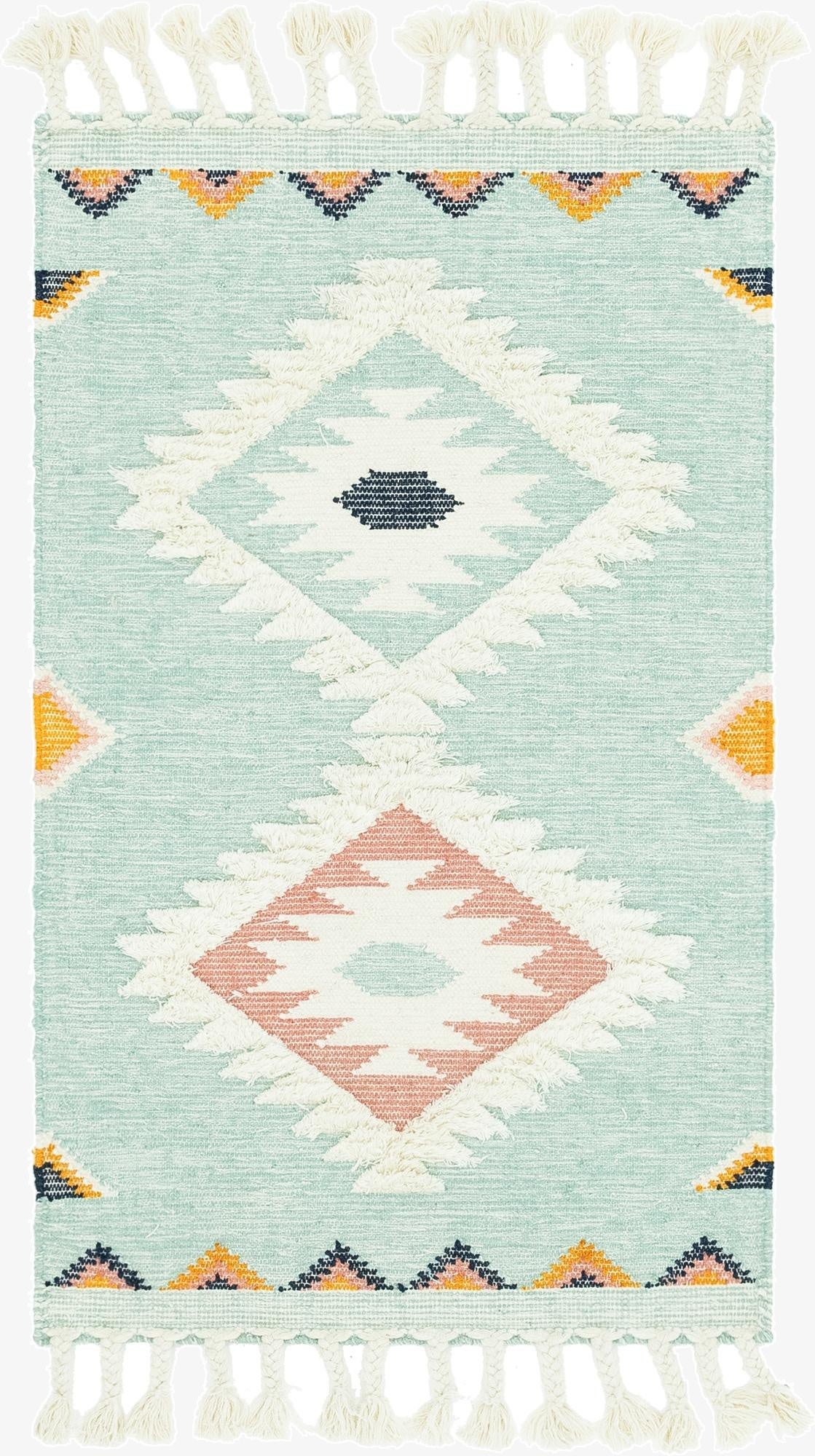 3' 3 x 5' 1  Hand Woven Arizona Wool Rug