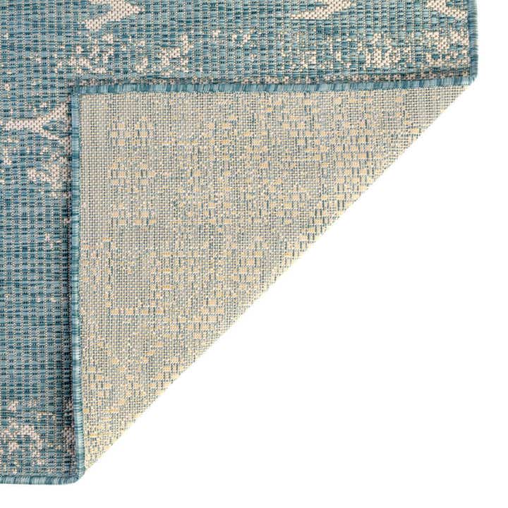 9' x 12' Easy-Clean Bohemian Indoor / Outdoor Rug
