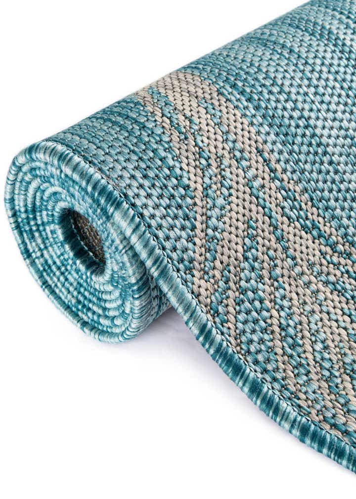 4' x 6' Easy-Clean Botanical Indoor / Outdoor Rug