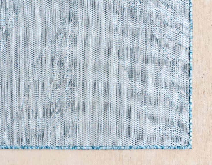 Detail image of 7' 10 x 11' Easy-Clean Botanical Indoor / Outdoor Rug