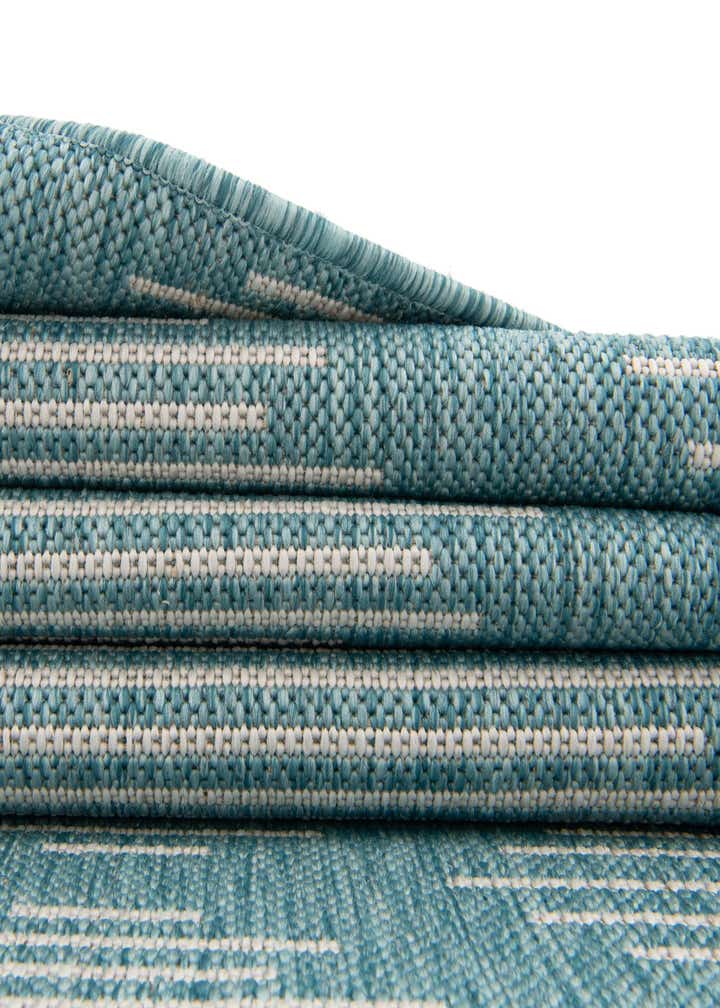 9' x 12' Easy-Clean Modern Indoor / Outdoor Rug