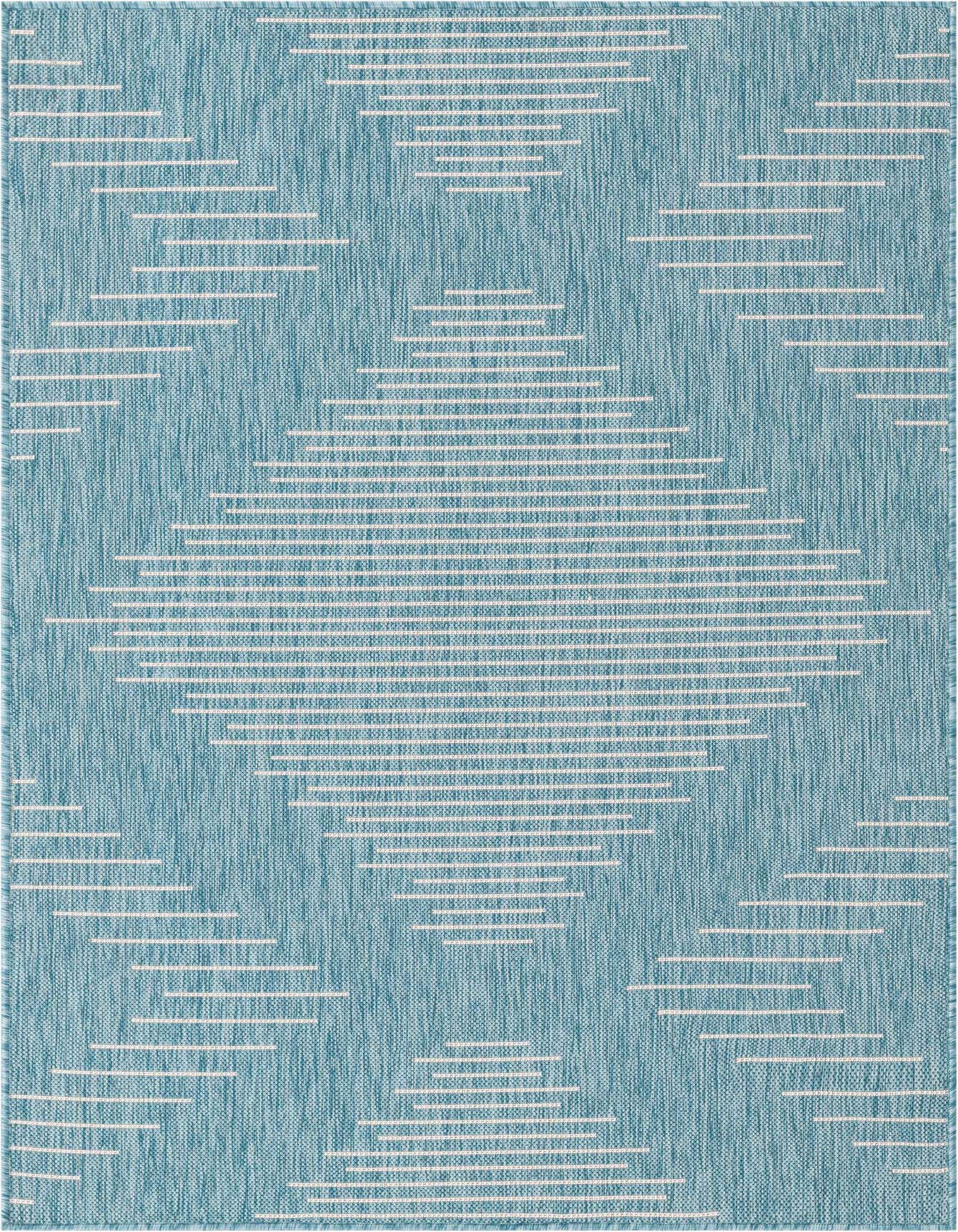4' x 6' Easy-Clean Modern Indoor / Outdoor Rug