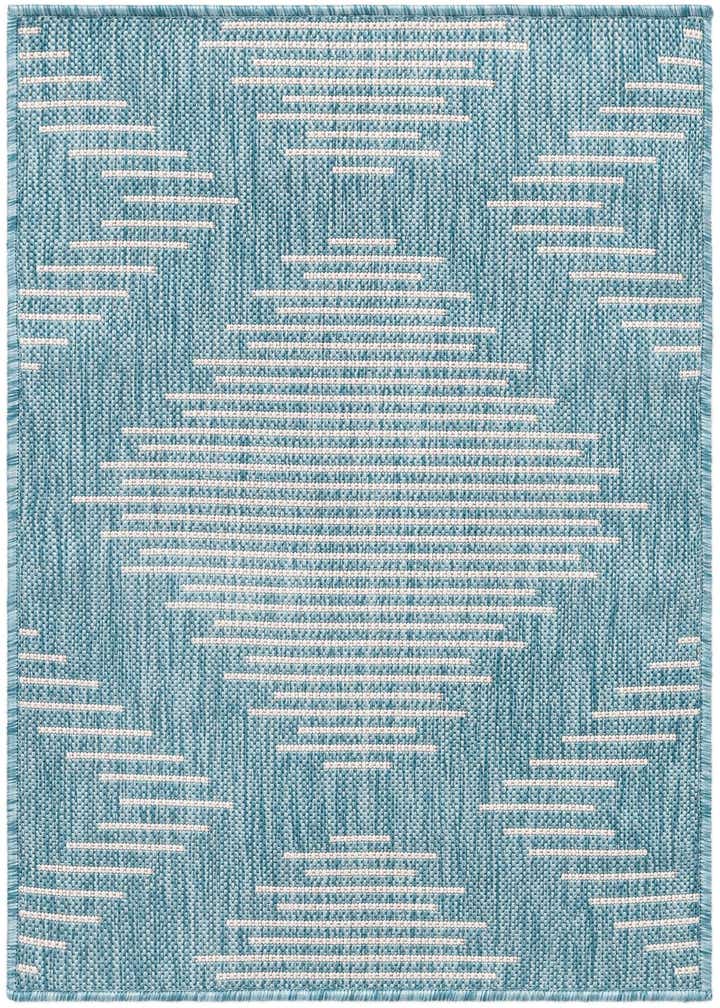 2' x 3' Easy-Clean Modern Indoor / Outdoor Rug