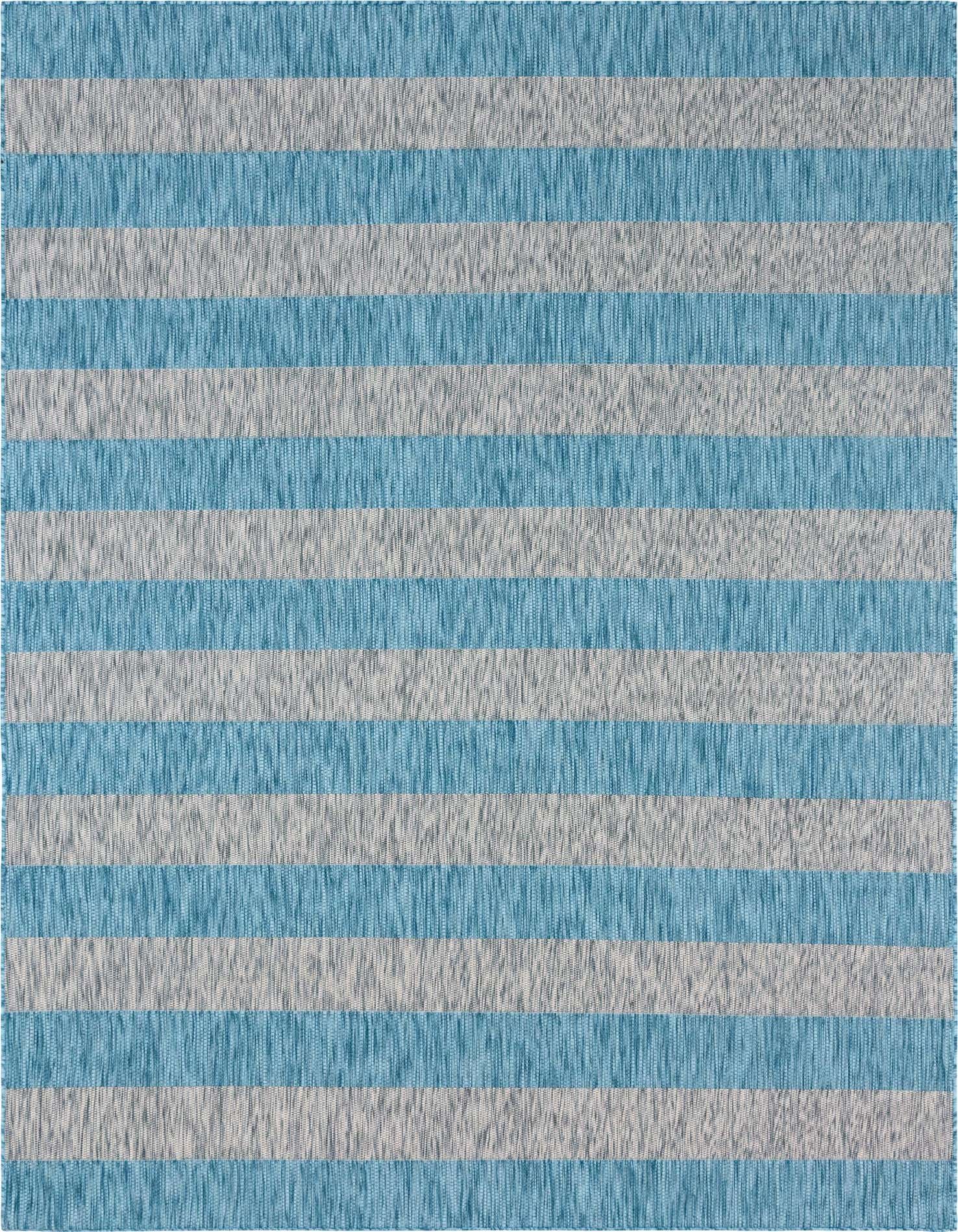 9' x 12' Easy-Clean Ribbon Indoor / Outdoor Rug