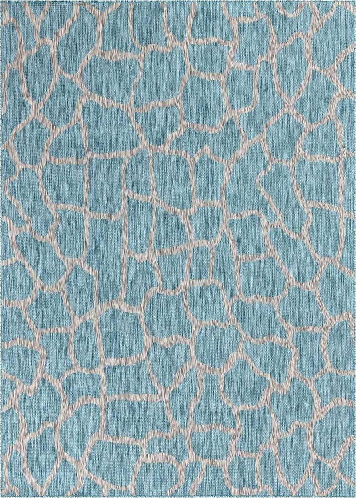 9' x 12' Easy-Clean Safari Indoor / Outdoor Rug