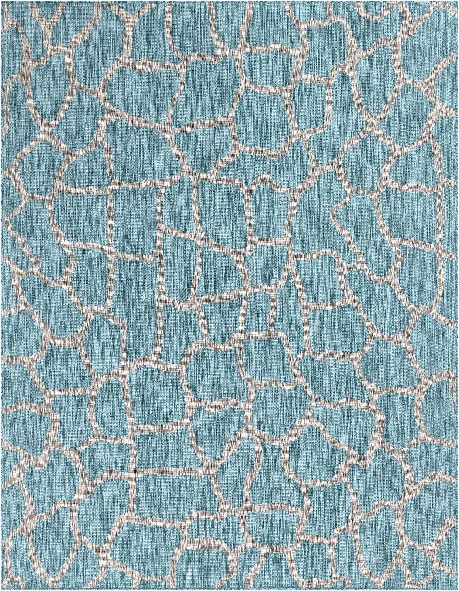 9' x 12' Easy-Clean Safari Indoor / Outdoor Rug