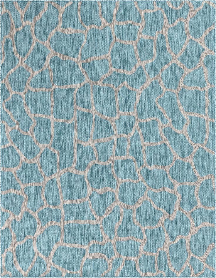 Detail image of 9' x 12' Easy-Clean Safari Indoor / Outdoor Rug