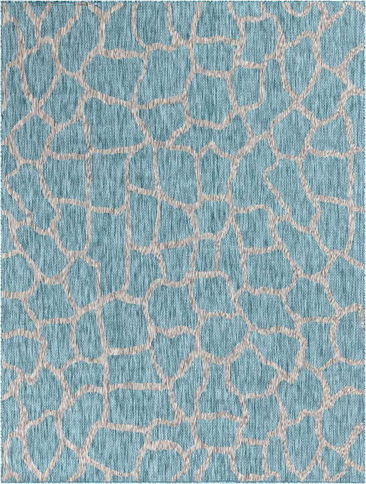 9' x 12' Easy-Clean Safari Indoor / Outdoor Rug