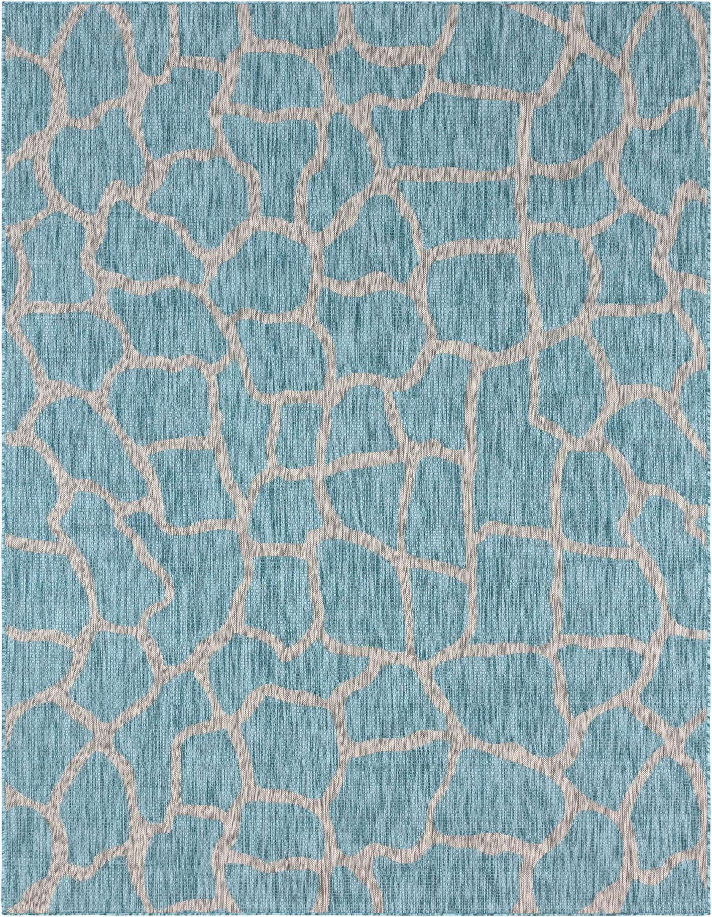 7' 10 x 11' Easy-Clean Safari Indoor / Outdoor Rug