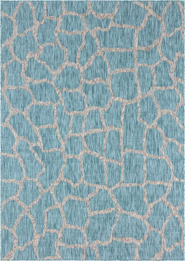 7' 10 x 11' Easy-Clean Safari Indoor / Outdoor Rug