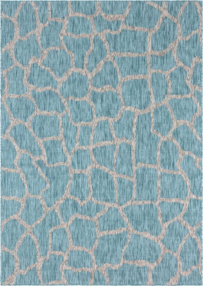 Detail image of 7' 10 x 11' Easy-Clean Safari Indoor / Outdoor Rug