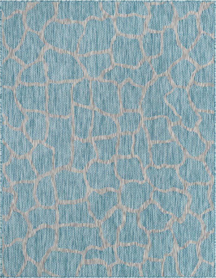 Detail image of 5' 3 x 8' Easy-Clean Safari Indoor / Outdoor Rug