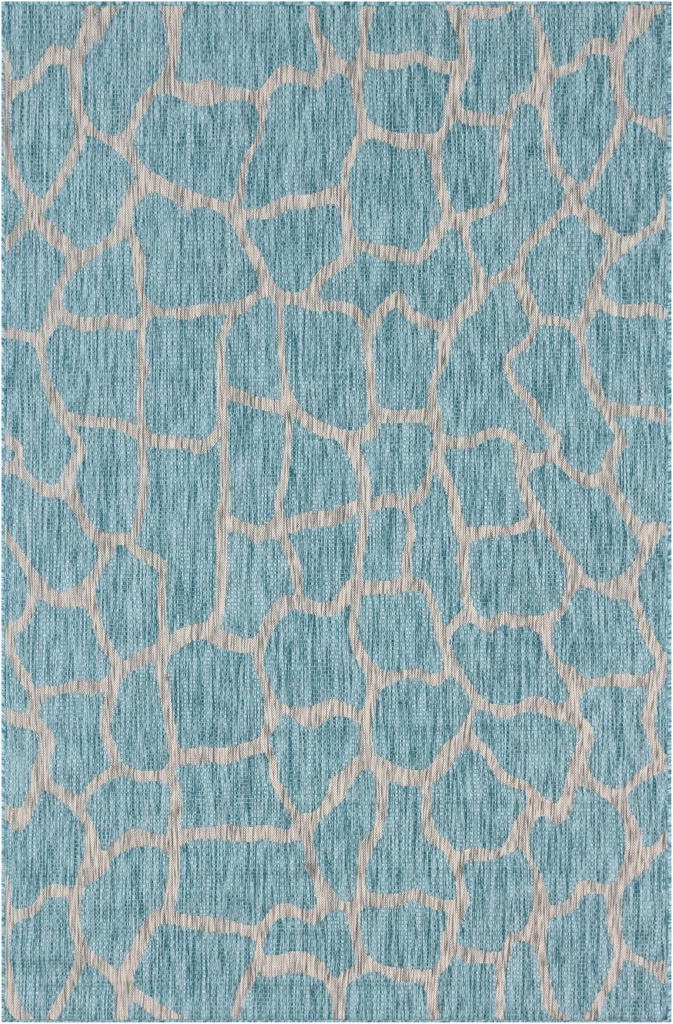 6' x 9'  Washable Safari Indoor / Outdoor Rug