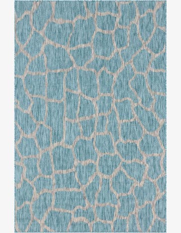 6' x 9' Easy-Clean Safari Indoor / Outdoor Rug