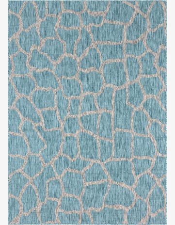 7' 10 x 11' Easy-Clean Safari Indoor / Outdoor Rug