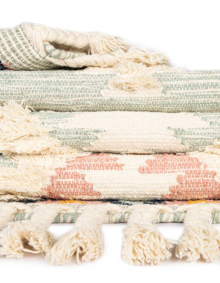 Detail image of 2' 2 x 8' 2  Hand Woven Arizona Wool Runner Rug