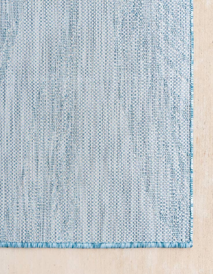 Detail image of 2' x 6'  Washable Botanical Indoor / Outdoor Runner Rug