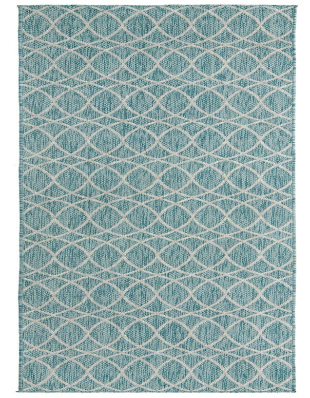 Detail image of 3' x 10' Easy-Clean Lattice Indoor / Outdoor Runner Rug