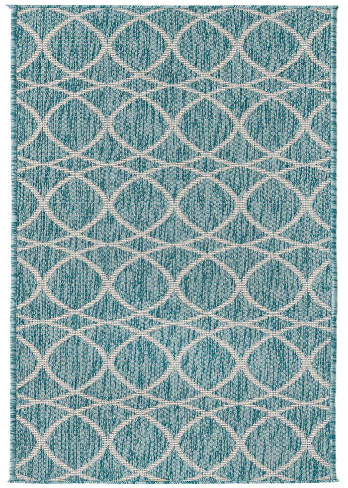2' x 6' Easy-Clean Lattice Indoor / Outdoor Runner Rug