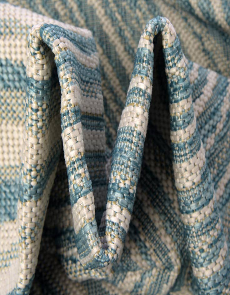 Detail image of 2' x 6'  Washable Modern Indoor / Outdoor Runner Rug