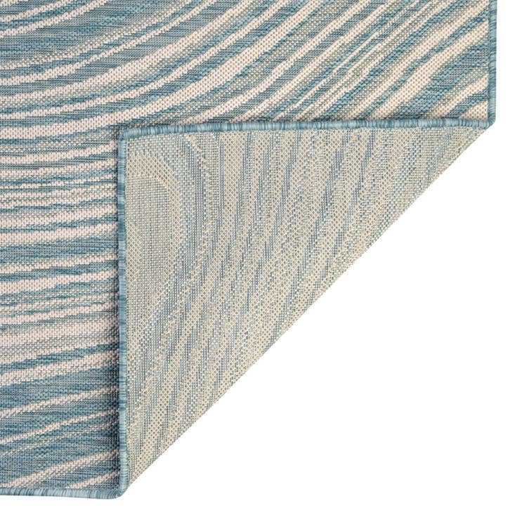 Detail image of 2' x 6' Easy-Clean Modern Indoor / Outdoor Runner Rug