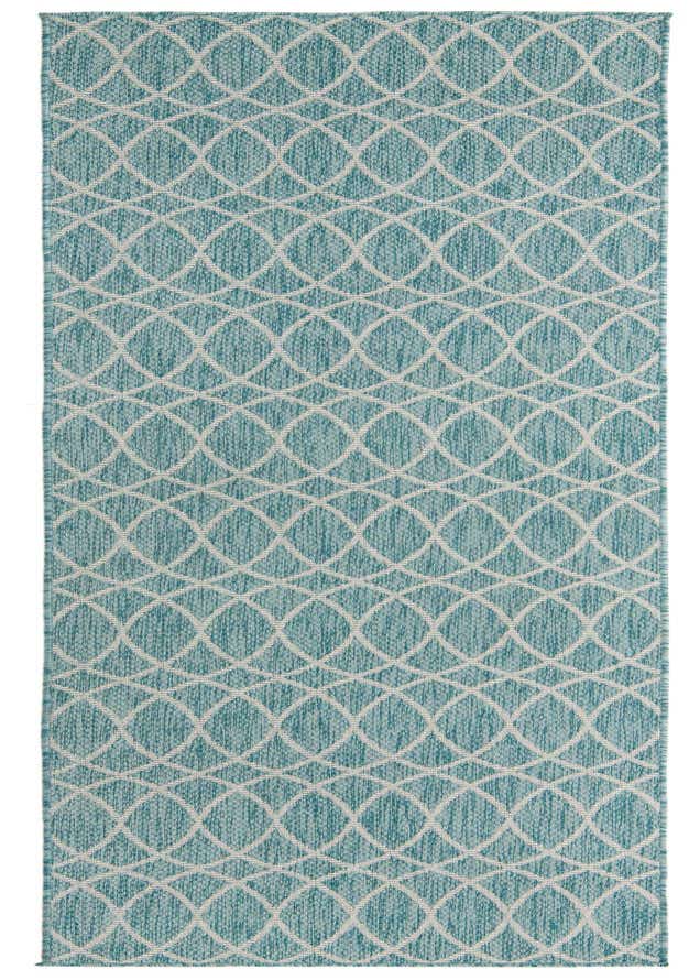 3' x 10' Easy-Clean Trellis Indoor / Outdoor Runner Rug