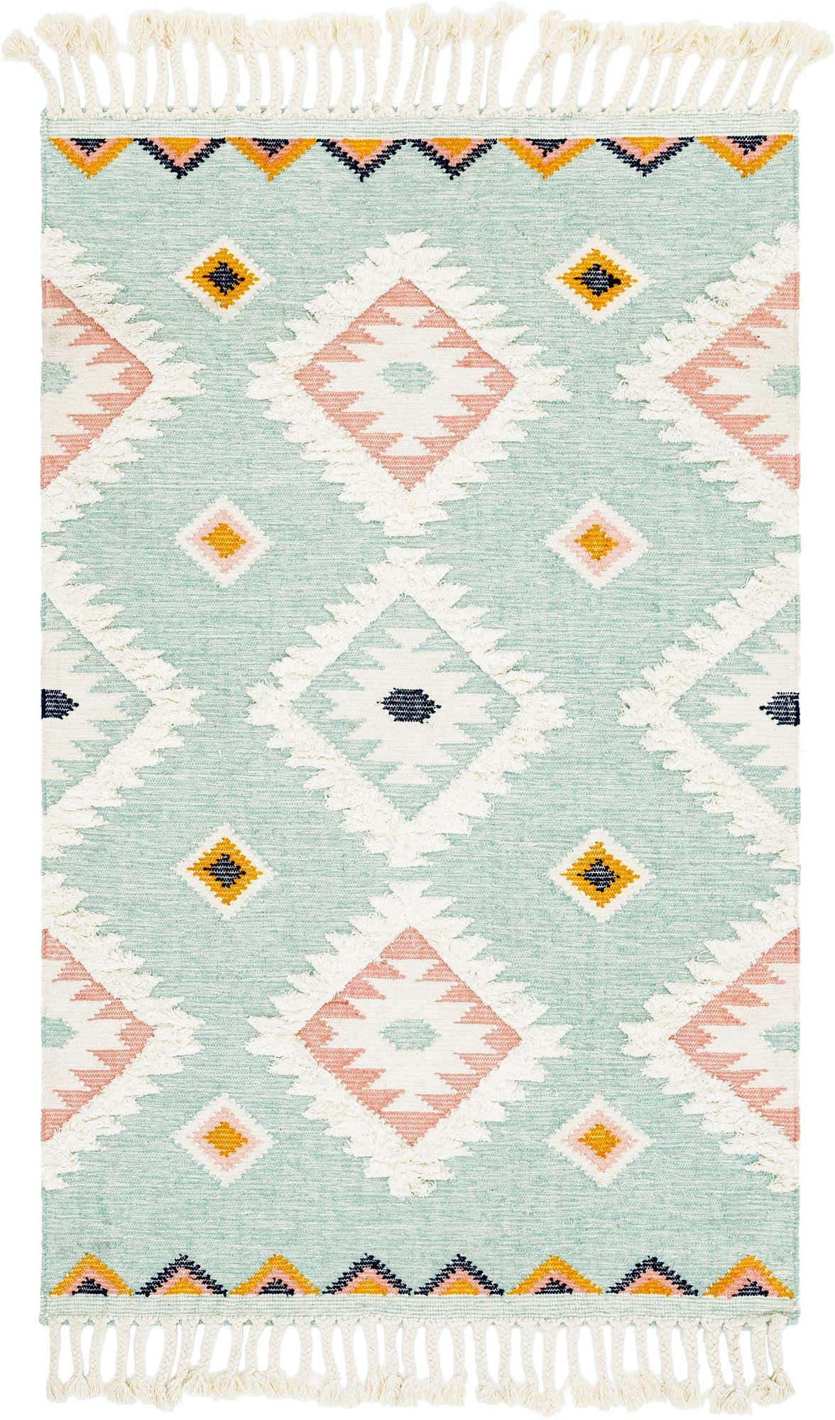 1' 6 x 1' 6 Hand Woven Arizona Wool Sample Rug