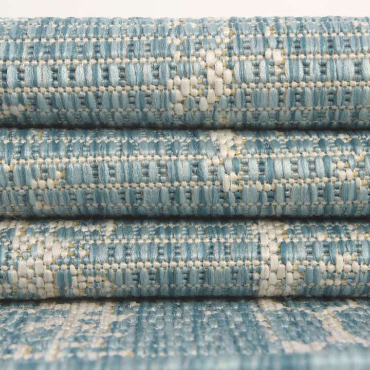 7' x 7' Easy-Clean Bohemian Indoor / Outdoor Square Rug