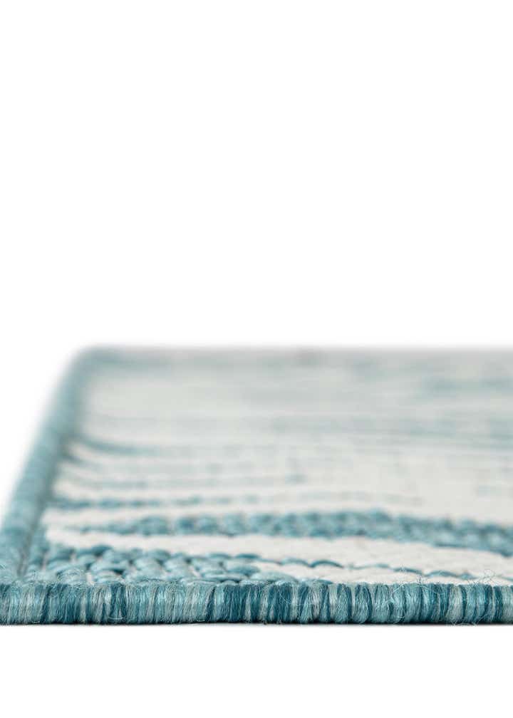 10' x 10' Easy-Clean Botanical Indoor / Outdoor Square Rug