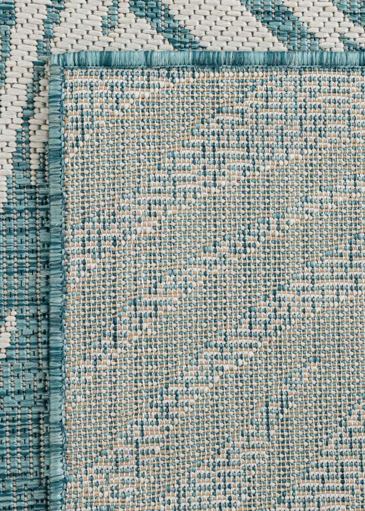 10' x 10' Easy-Clean Botanical Indoor / Outdoor Square Rug