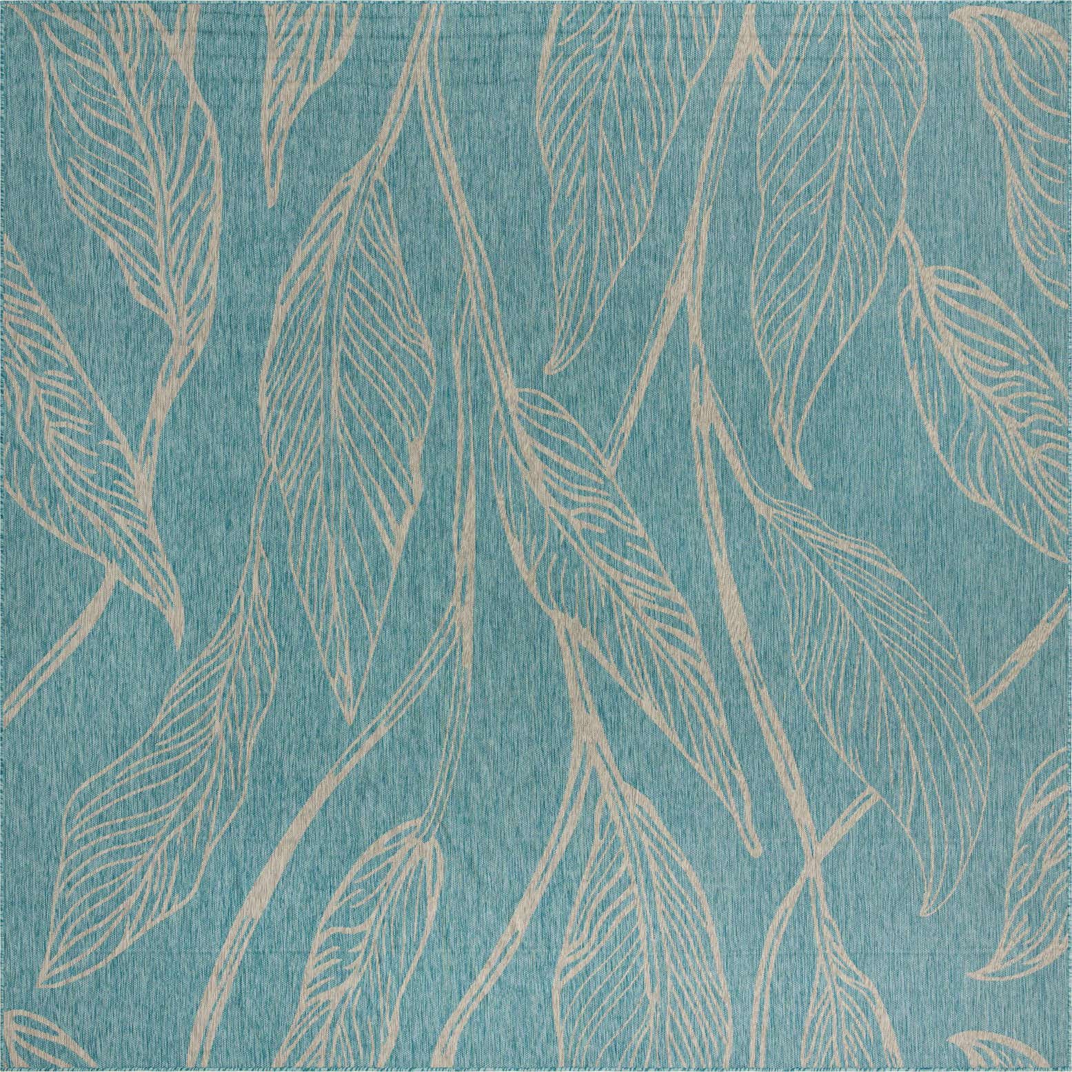 400cm x 400cm Fácil de limpiar Botanical Alfombra Comprar todos los estilos Cuadrado
