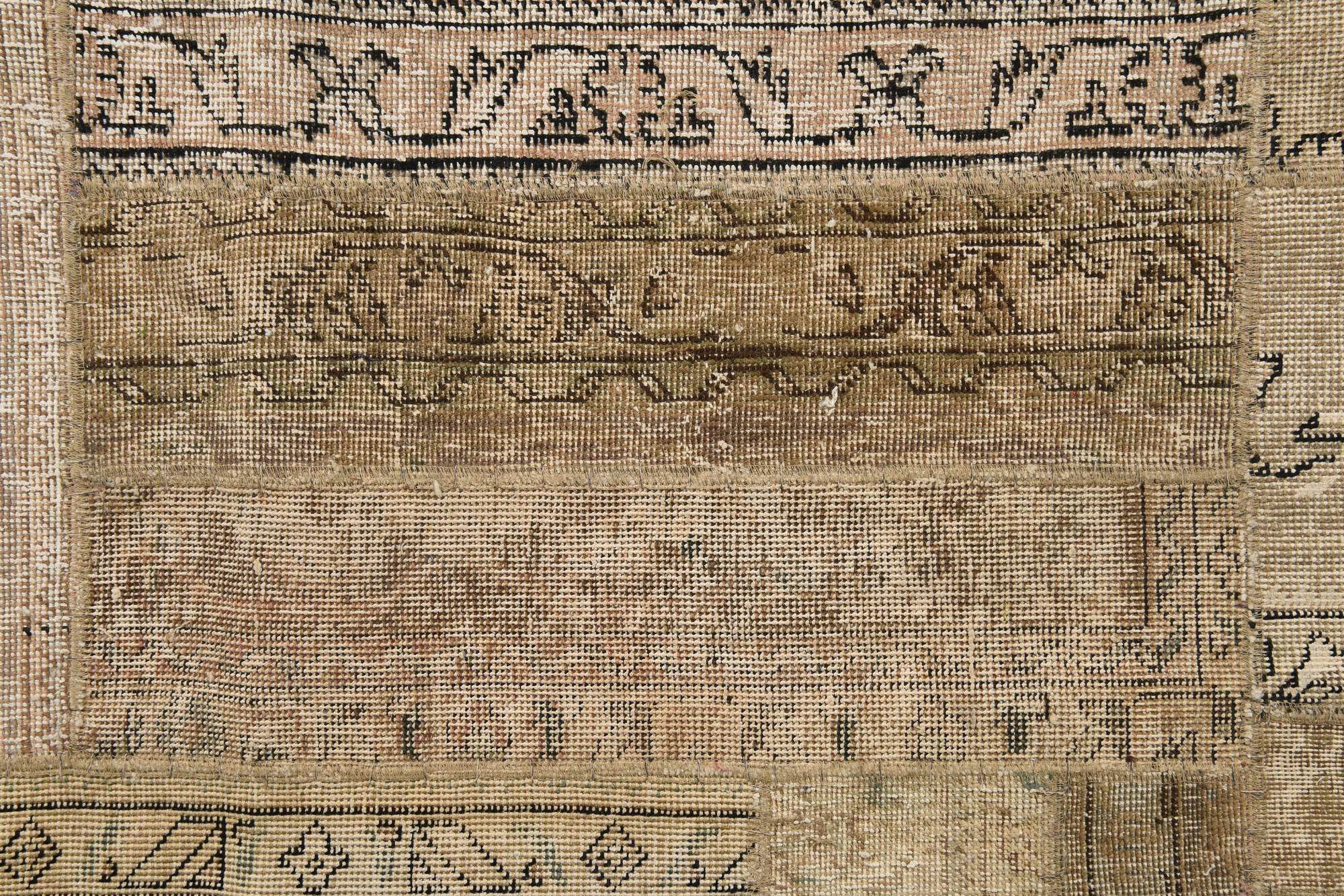 6' 1 x 9' 1 Hand Knotted Ultra Vintage Persian Wool Rug