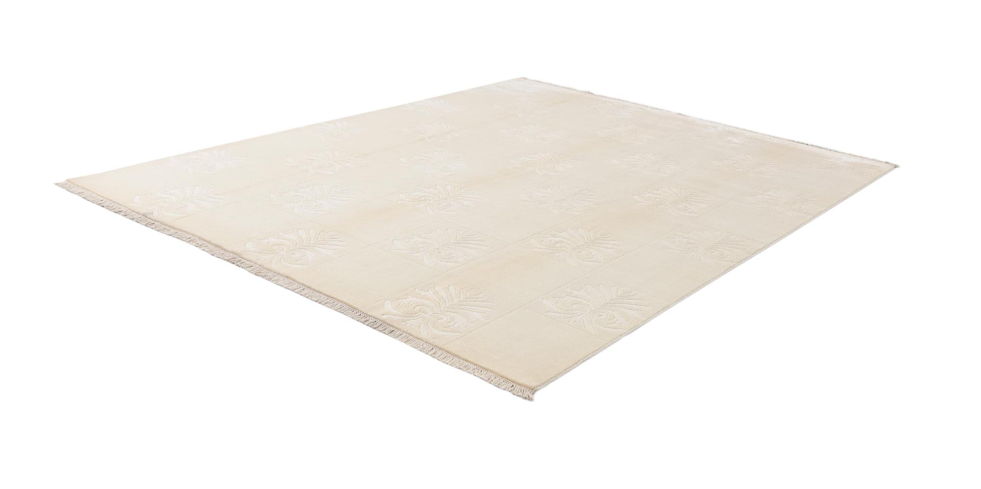 8' x 10' 2 Hand Knotted Darya Wool Rug