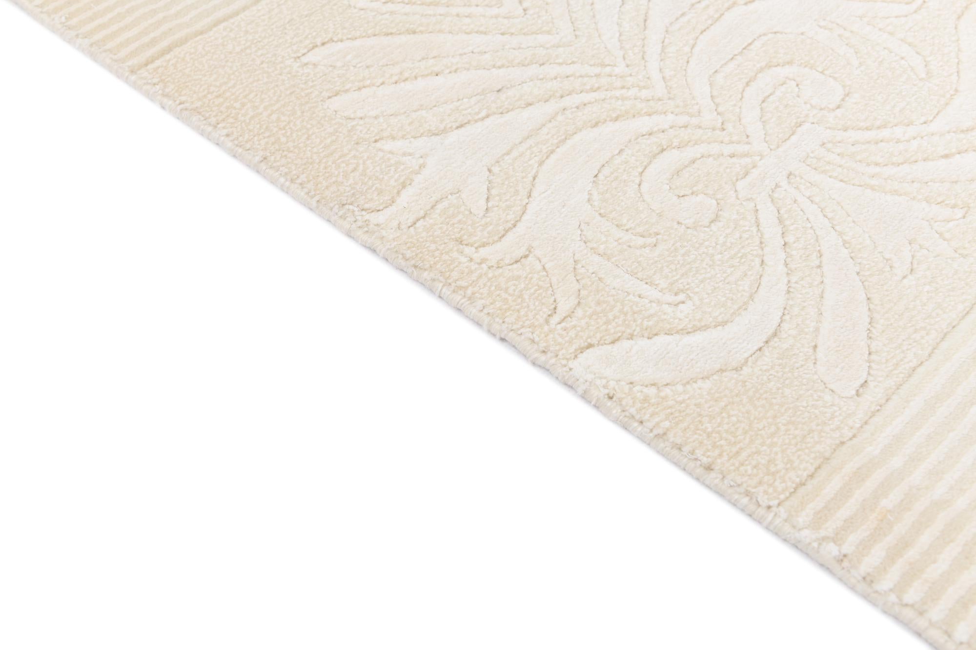 8' x 10' 2 Hand Knotted Darya Wool Rug