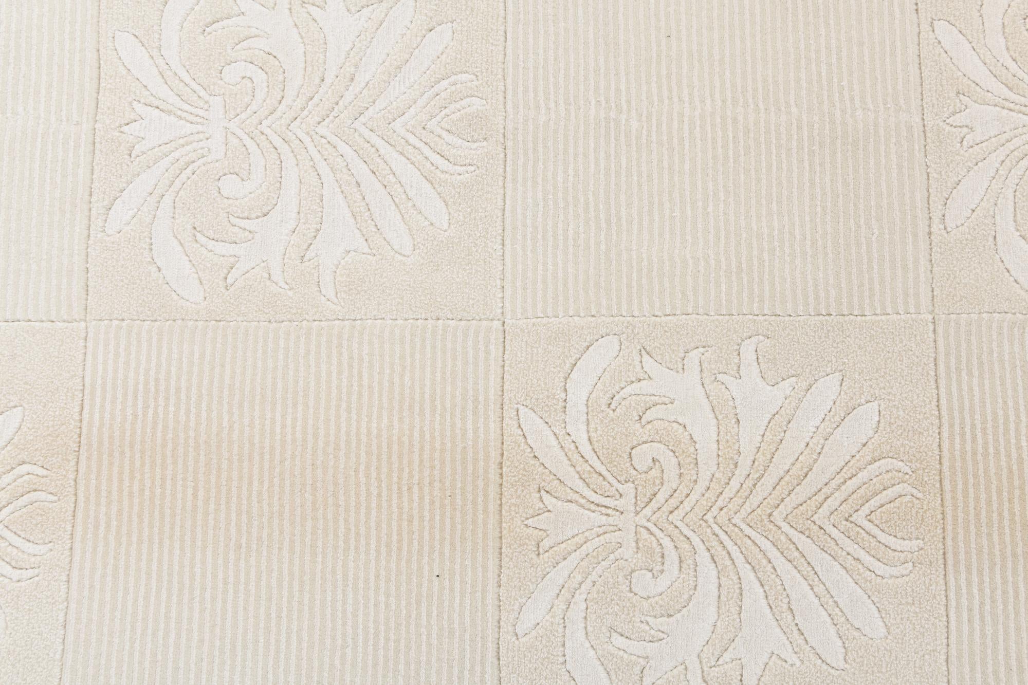 8' x 10' 2 Hand Knotted Darya Wool Rug