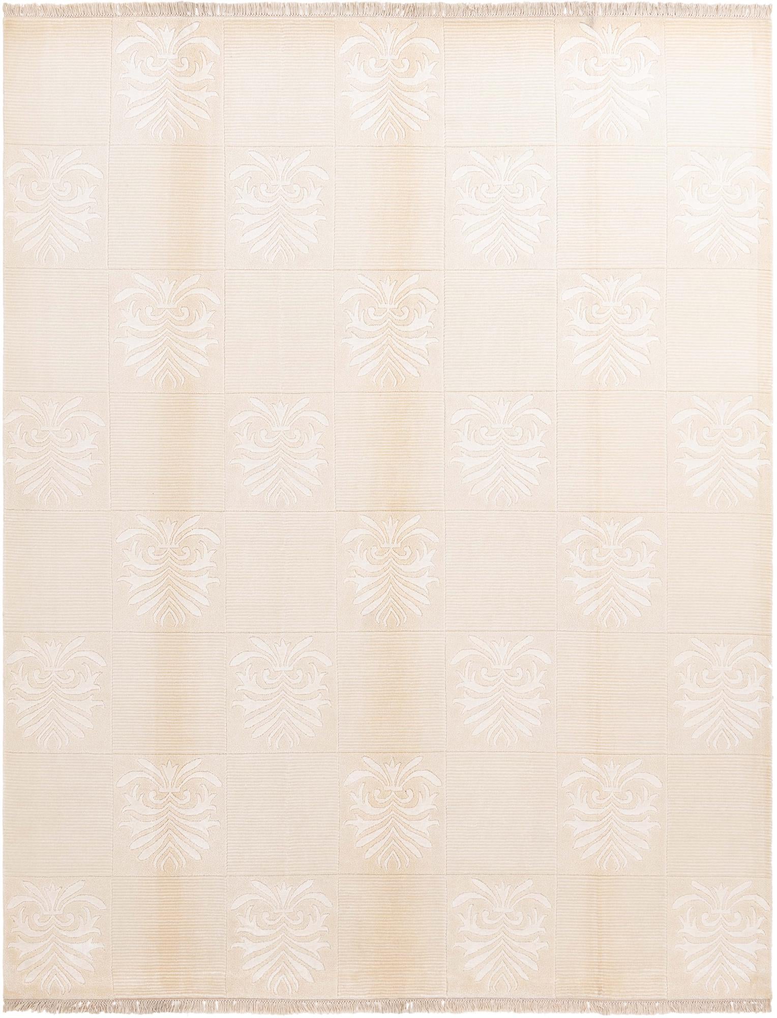 8' x 10' 2 Hand Knotted Darya Wool Rug