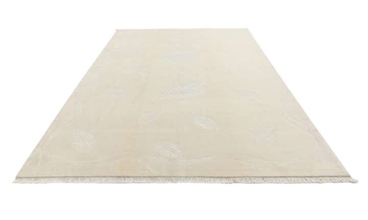 6' 11 x 9' 8 Hand Knotted Darya Wool Rug