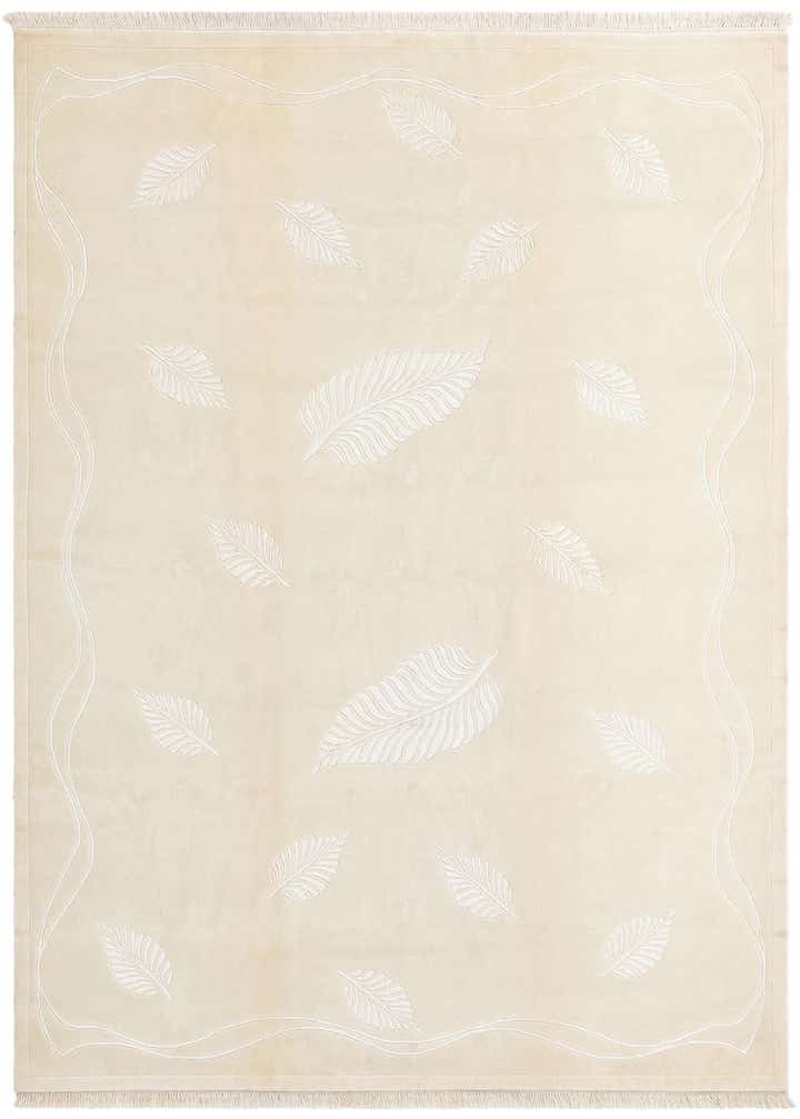 6' 11 x 9' 8 Hand Knotted Darya Wool Rug