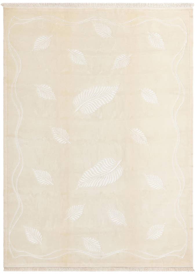 Detail image of 6' 11 x 9' 8 Hand Knotted Darya Wool Rug