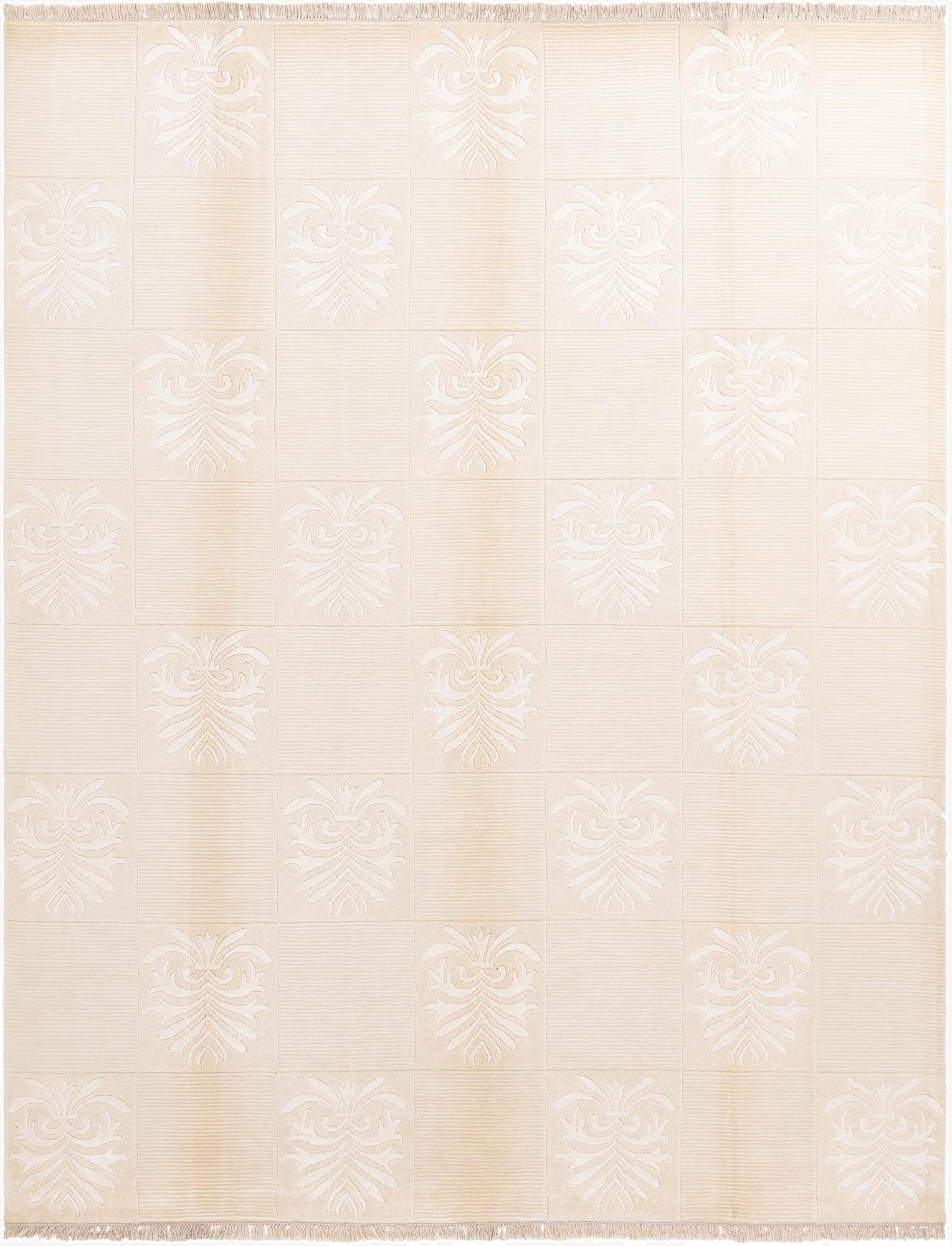 8' x 10' 2  Hand Knotted Darya Wool Rug