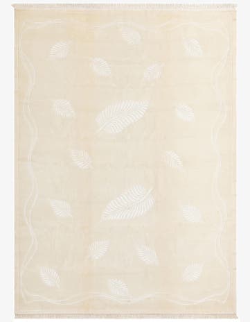 6' 11 x 9' 8 Hand Knotted Darya Wool Rug