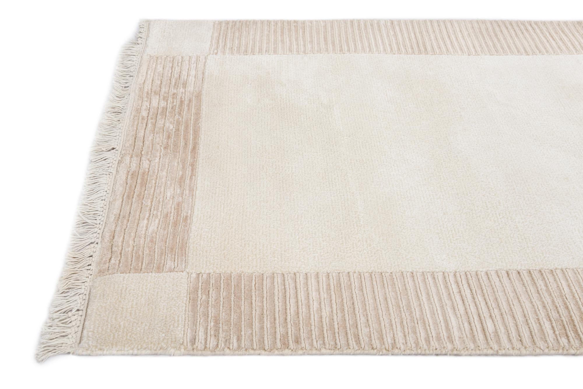 2' 9 x 13' 2 Hand Knotted Darya Wool Runner Rug